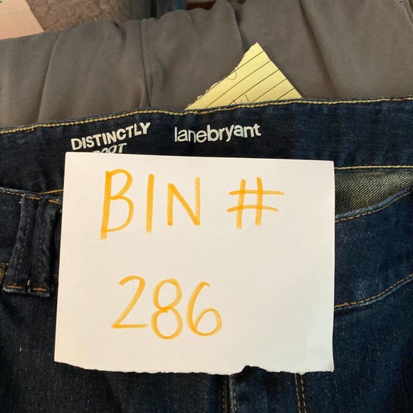 Lane Bryant Jeans Womens Sz 26 Blue Denim Distinctly Boot Cut‎ Stretch Average - Picture 11 of 11